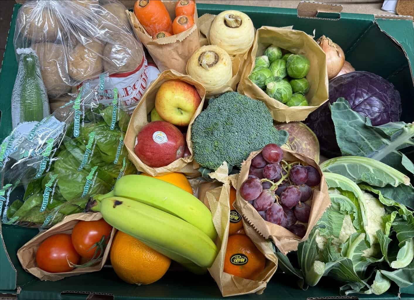 Shaw's Christmas Fruit & Veg Box 